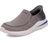 Skechers Scarpa da Uomo in Tela Grigio 210604-GRY 48.5 EU