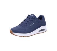 SKECHERS Scarpa stringata 'Klassischer Schnürschuh Herren 52458 NVY Kunststoff (Synthetik) in blau' blu Uomo - Abbigliamento - Occasioni - Matrimonio - Per gli invitati al matrimonio - Scarpe e access