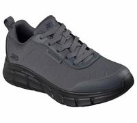 Skechers Scarpa Uomo Waterproof Bobs Sport B Flex - Rainy Edge 118111 (Charcoal, Sistema Taglie Calzature EU, Adulto, Uomo, Numero, Media, 48.5)