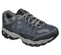 Skechers Scarpe Afterburn M. Fit da Uomo, Navy, 8 X-Wide