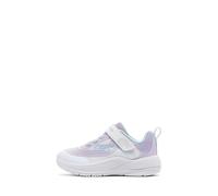 SKECHERS SCARPE BAMBINA MICROSPEC ADVANCE 303575N BIANCO VIOLA DAL 21 AL 26