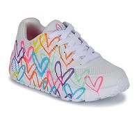 Skechers Scarpe bambini UNO LITE - GOLDCROWN SPREAD THE LOVE in Bianco 30