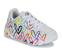 Skechers Scarpe bambini UNO LITE - GOLDCROWN SPREAD THE LOVE in Bianco 39