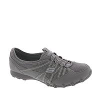 Skechers - Scarpe Bikers Lite Relive da Donna, Grigio, 38.5 EU
