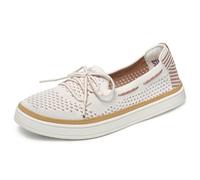 Skechers Scarpe da Barca Coastal-Drive Donna, Bianco Sporco, 37 EU