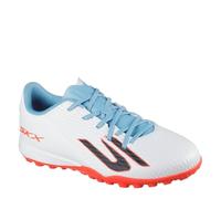 Skechers Scarpe da calcio per bambini SKX.1 Juniors Astro Turf, Bianco blu, 38 EU