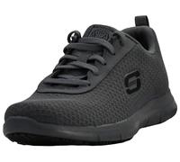 Skechers Scarpe da donna Ghenter Bronaugh Food Service, Grigio Tortora, 39.5 EU