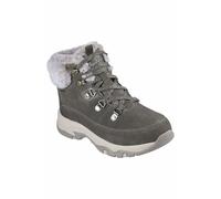 Skechers Scarpe da Donna TregoWalking, Ecopelliccia Duraleather Camoscio Oliva, 39 EU