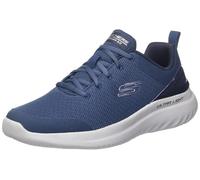 Skechers Bounder 2.0 Nasher, Sneaker Uomo, Bordo in Rete Blu Navy, 47.5 EU