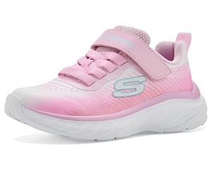 Skechers Scarpe da Ginnastica Boundless Color Blitz, Tessuto Rosa Chiaro con Finiture Multiple, Taglia 42