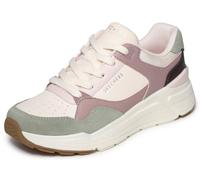 Skechers Scarpe da ginnastica Cool Two The Core da donna, Rosa e Verde Duraleather Suede Mesh, 38 EU