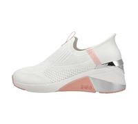 Skechers Scarpe da Ginnastica da Donna A-Wedge-Crecent Hands Free Slip-ins, Gomma da Masticare Bianca, 41 EU