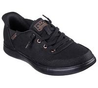 Skechers Scarpe da Ginnastica da Donna con Scritta HandFree Slip-Ins Skip Cute - B Cute Sweet Sneaker, Nero/Bianco, 6 Wide