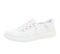 Skechers Scarpe da ginnastica da donna con scritta "HandFree Slip-Ins Skip Cute - B Cute Sweet Sneaker, bianco, 41 EU