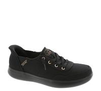 Skechers Scarpe da Ginnastica da Donna con Scritta Keep It Sweet, Nero, 37.5 EU