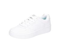 Skechers, Plimsolls, Sneakers Donna, Giardino Bianco opulento, 38 EU