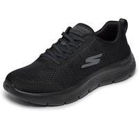 Skechers Scarpe da Ginnastica da Donna Go Walk Flex Cora, Nero, 3.5 UK