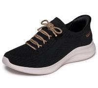 Skechers Scarpe da Ginnastica da Donna Ultra Flex 4.0 Cosmic Diamonds, Nere, 37