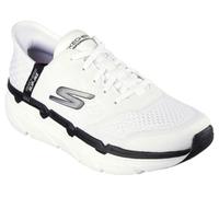 Skechers Scarpe da Ginnastica da Uomo Max Cushion Premier Ascendant, Bianco Nero, 41 EU