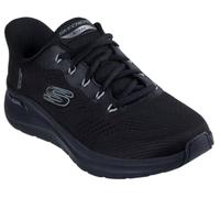 Skechers Scarpe da Ginnastica da Uomo Senza Lacci, Arch Fit 2.0 Lestur, Nero, 42 EU