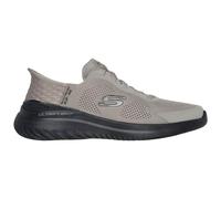 Skechers Emerged, Bounder 2.0 EMERGENTO Uomo, Taupe Mesh Sintetico Nero Trim, 40 EU
