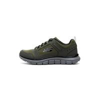 Skechers Scarpe da Ginnastica da Uomo Track-knockhill, Verde, 42 EU