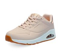 Skechers Scarpe da ginnastica da uomo Track-Ripkent, Nude Durabuck oro rosa Duraleather Mesh Tri, 42 EU