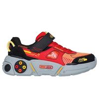 Skechers, Scarpe da ginnastica Gametronix 2.0, per ragazzo, Nero/rosso, 4 Big Kid
