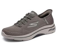 Skechers Scarpe da Ginnastica Go Walk Arch Fit 2.0-Grand Select 2 da Uomo, Talpa, 10.5 X-Wide