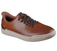 Skechers Scarpe da Ginnastica Owen da Uomo, Marrone, 40, Marrone, 42.5 EU