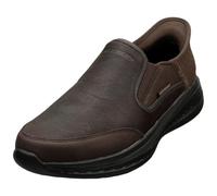 Skechers Scarpe Senza Lacci Slade Cooper Uomo Relaxed Fit Slip-Ins Rosso/Marrone 41