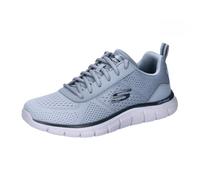 Skechers Scarpe da Ginnastica Track Ripkent Uomo, Grigio Chiaro Mesh Sintetico, 42.5 EU