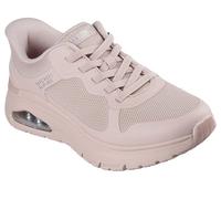 Skechers Uno Flex-ivorine - Sneaker da donna senza mani-fi, Rosa, 39 EU