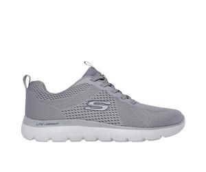 Skechers Scarpe Da Ginnastica Uomo Summits Eckler In Memory Foam Grigio UK