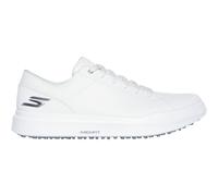 Skechers Drive 6 Arch - Sneaker da Uomo in Pelle, vestibilità Comoda, Senza Tacchetti, Bianco, 47 EU