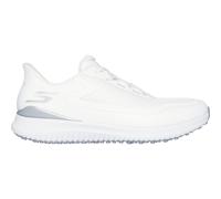Skechers Golf Women's Flight Slip-in Spikeless Golf Shoe Sneaker, White Silver, 11