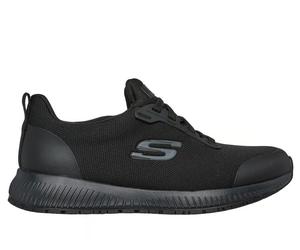 Skechers Scarpe da Lavoro Donna Squad SR , Memory Foam, EN ISO 20347:2022 - BLK