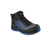 Skechers Scarpe Da Lavoro PUXAL FIRMLE Stivali Uomo Scarpe 200047EC Nero Blu