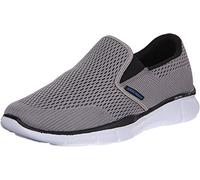 Skechers Equalizzatore Double Play Wide-51509, Scarpe Fitness Uomo, Grigio, 42 EU