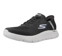 Skechers Scarpe da Uomo Go Walk Arch Fit Slip-ins Nero/Grigio 44