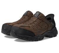 Skechers Scarpe da Uomo Holdredge Ryker Hands Free Slip-in, Marrone, 47.5 EU