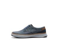Skechers Scarpe da Uomo Moreno Canvas Oxford, Blu Nvy 417, 43 EU