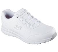 Skechers Nampa Osil, Scarpe per Professionisti Sanitari Uomo, White Synthetic, 44 EU