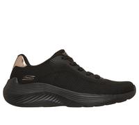 SKECHERS Scarpe Donna BOBS SPORT SQUAD WAVES 117679 BBK Memory Foam Walk Nero