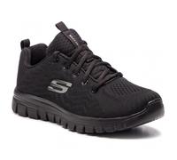 SKECHERS SCARPE DONNA MEMORY FOAM GRACEFUL GET AIR COOLED (12615BBK-NE)