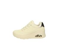 SKECHERS UNO Wedge, Scarpe Donna, Bianco Sporco, 37 EU
