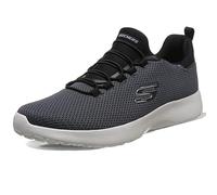 Skechers Scarpe Dynamight, Grigio (Nero, Bianco), 43 EU