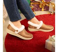 SKECHERS Scarpe imbottite in pelo sintetico con tecnologia Slip-Ins