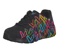 SCARPE SKECHERS JGOLDCROWN: UNO LITE - SPREAD THE LOVE TG 39.5 COD 314064L-BKMT - 9B [US 7 UK 6 CM 25] Nero