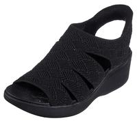 Skechers, Scarpe Pier-lite-Memory Maker da donna, Nero/nero, 39 EU